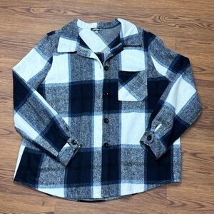 Navy Shacket M oversized